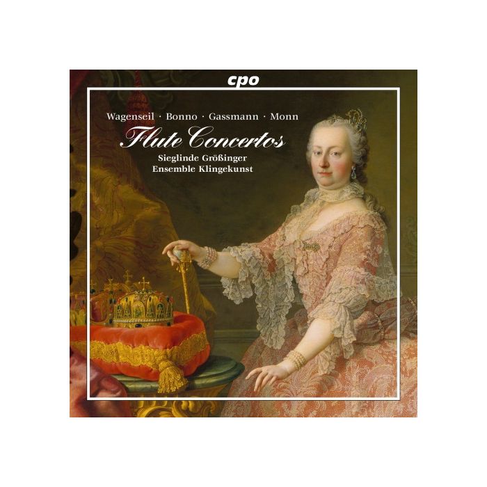 Wagenseil; Bonno; Gaßmann; Monn: Flute Concertos