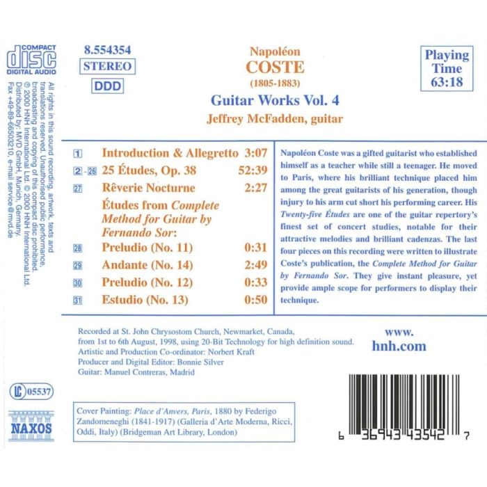 COSTE: Guitar Works, Vol. 4 - slide-1