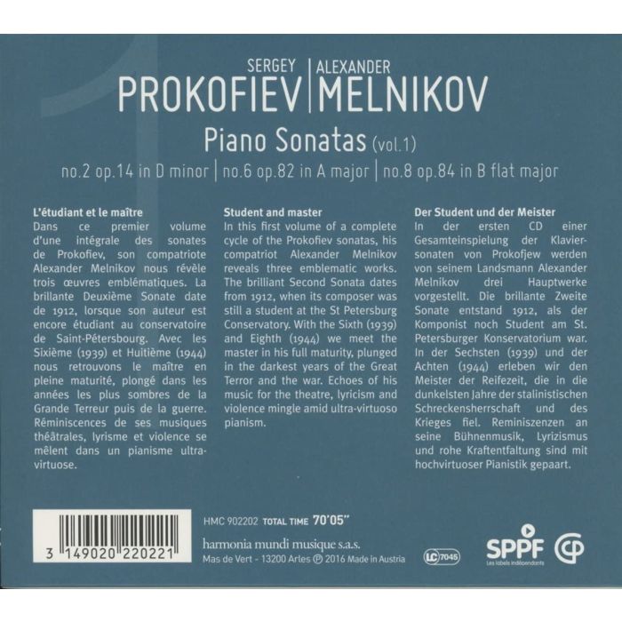 Prokofiev: Piano Sonatas Nos. 2,  6 & 8 - slide-1