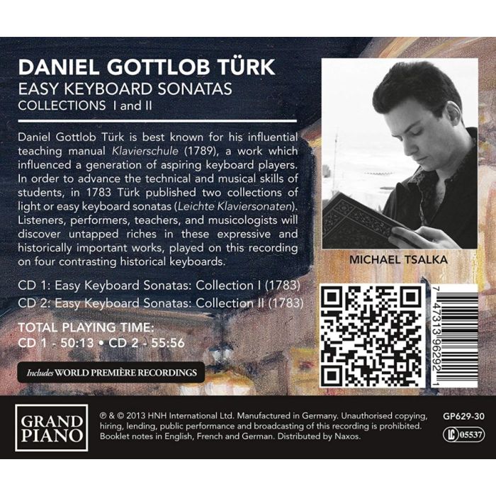 Türk: Easy Keyboard Sonatas - Collections I & II - slide-1