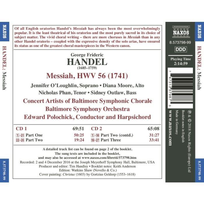 Handel: Messiah (Mesjasz) - slide-1