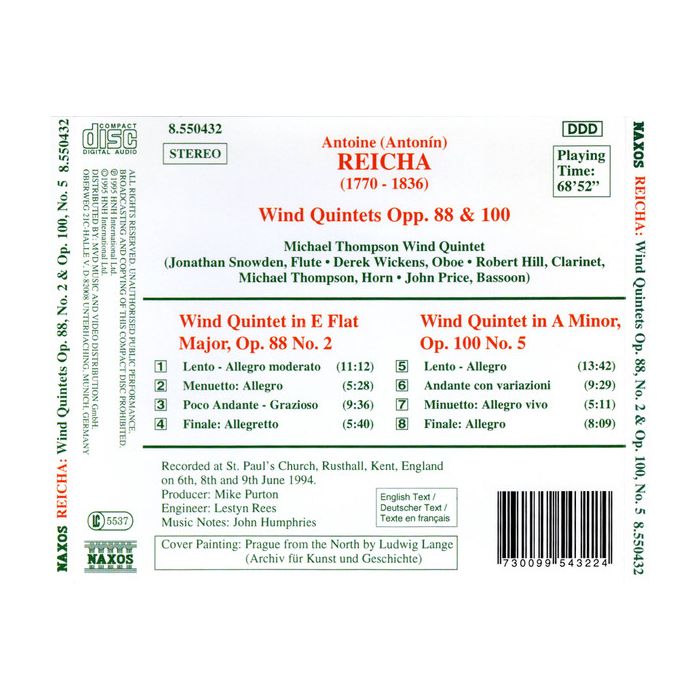 REICHA: Wind Quintets - slide-1