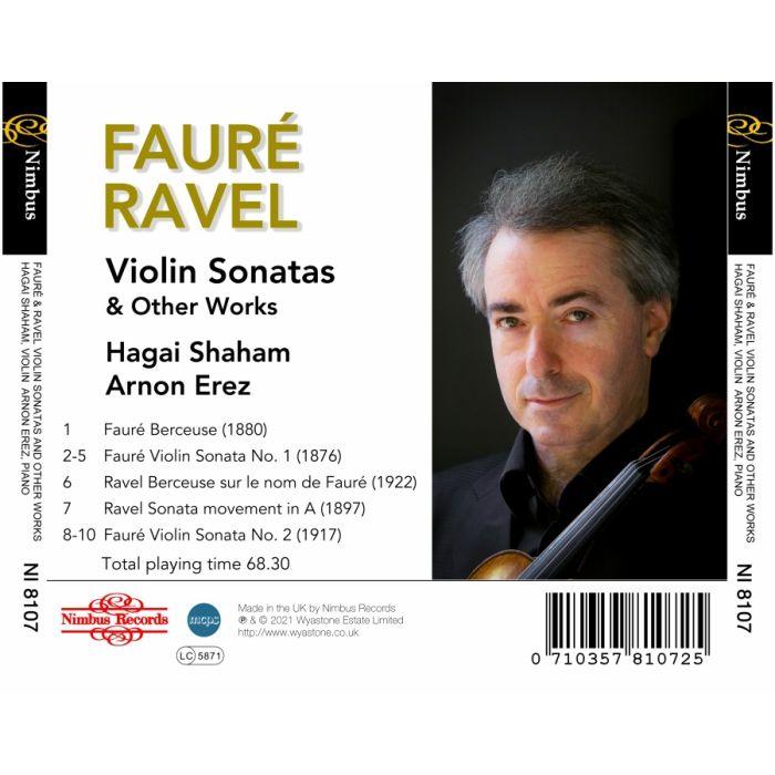 Fauré; Ravel: Violin Sonatas - slide-1