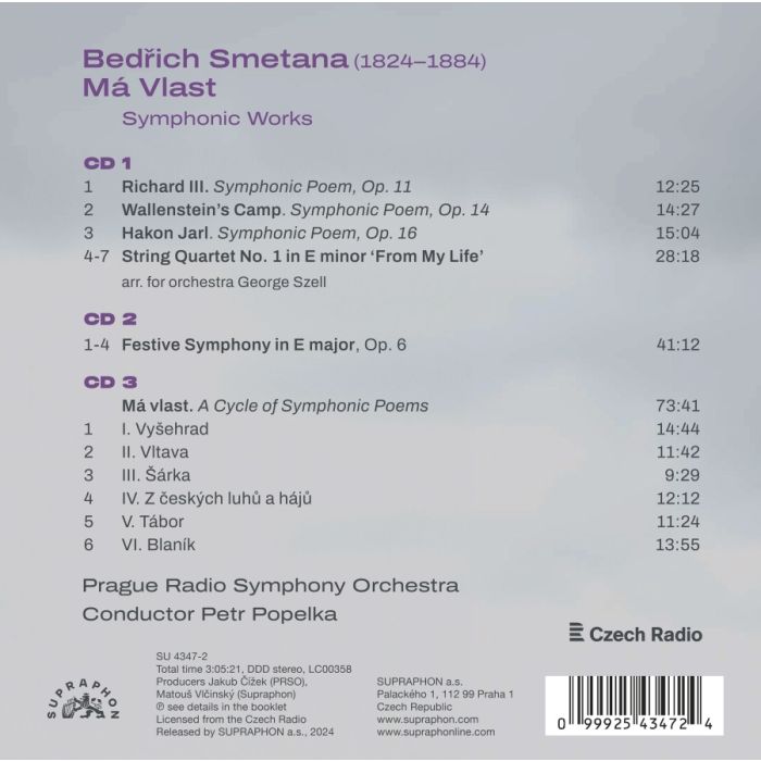 MA VLAST - Smetana: Symphonic Works - slide-1