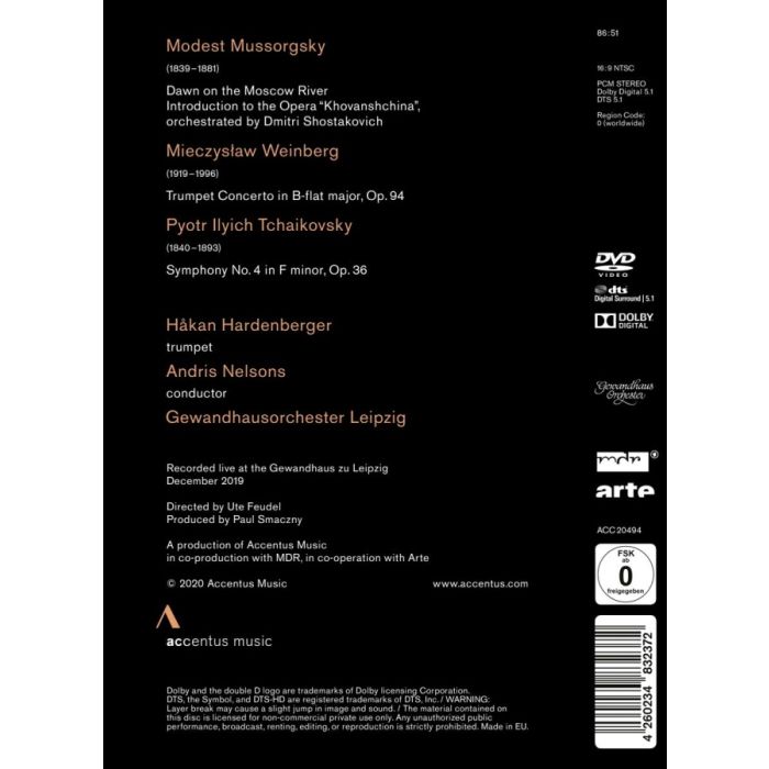 Weinberg: Trumpet Concerto; Tchaikovsky: Symphony No. 4 - slide-1