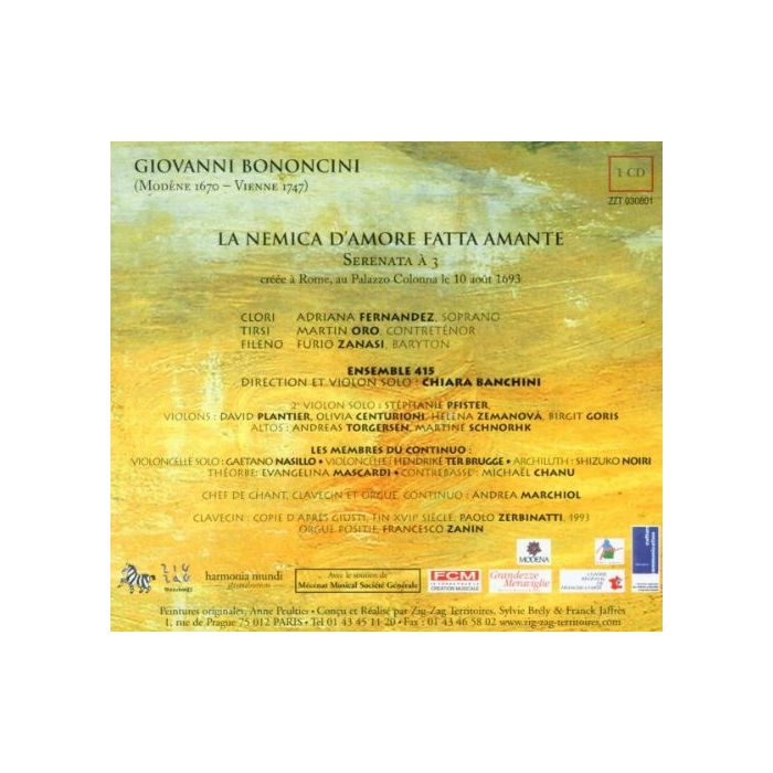 Bononcini: La Nemica d\'Amore - slide-1