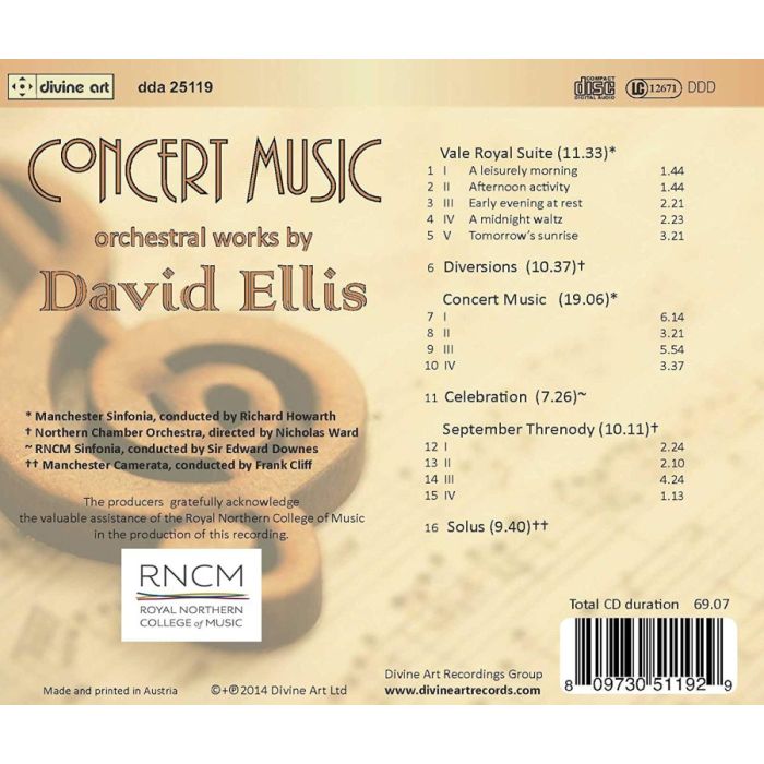 Ellis: Concert Music - slide-1