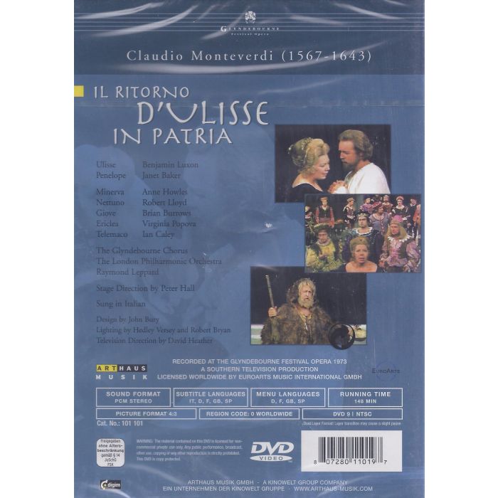 Monteverdi, C.: Il Ritorno d\'Ulisse in patria - slide-1