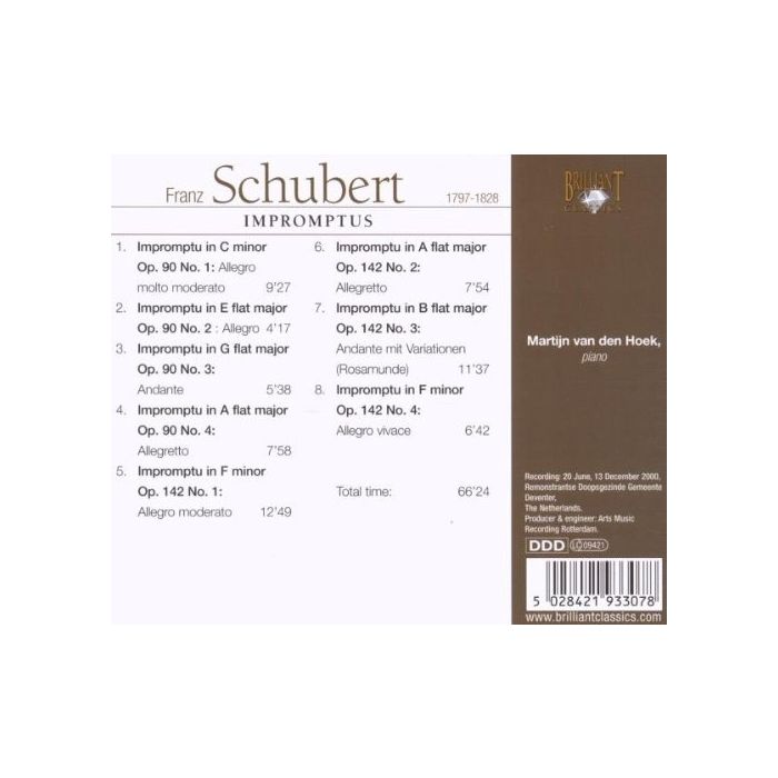 Schubert: Impromptus - slide-1