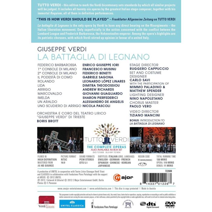 Verdi: Battaglia di Legnano / Tutto Verdi - slide-1