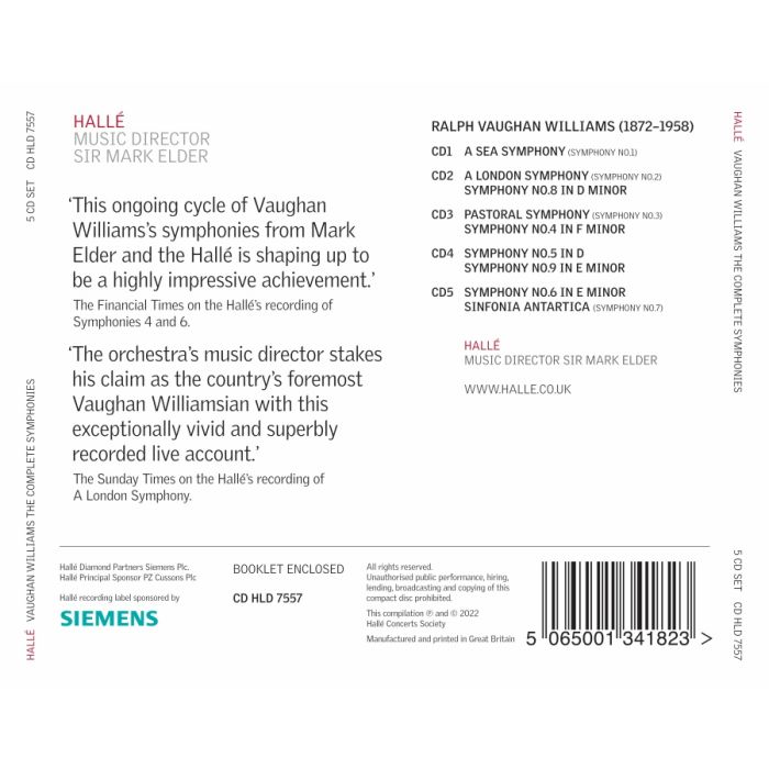 Vaughan Willams: The Complete Symphonies - slide-1