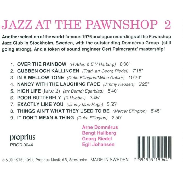 Jazz At The Pawnshop Vol. 2 - slide-1