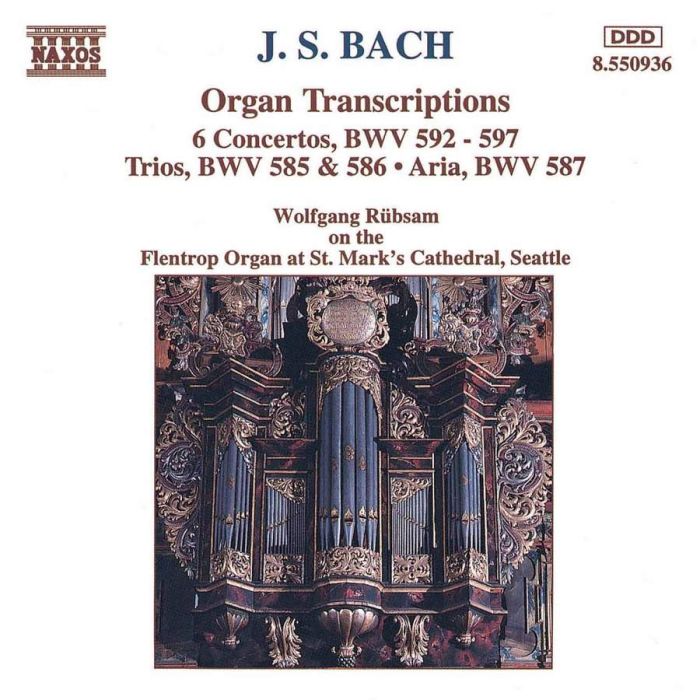 BACH: Organ Transcriptions