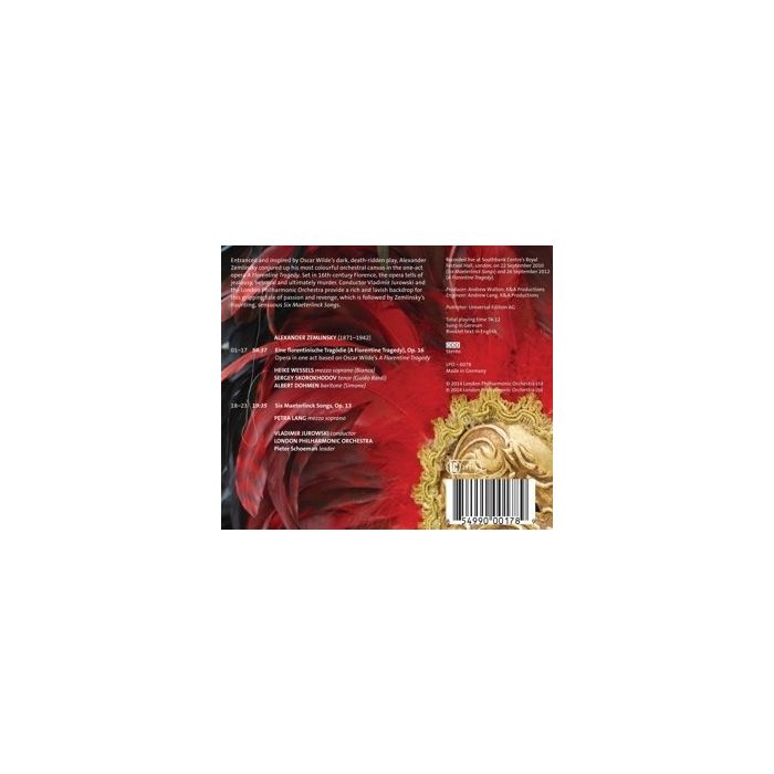 Zemlinsky: A Florentine Tragedy Six Maeterlinck Songs - slide-1