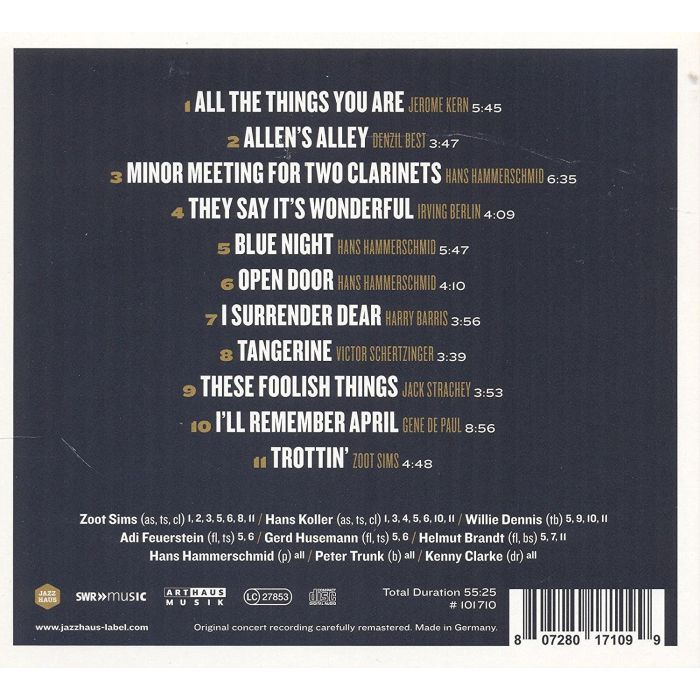 Lost Tapes - Zoot Sims, Live at Baden-Baden 1958 - slide-1