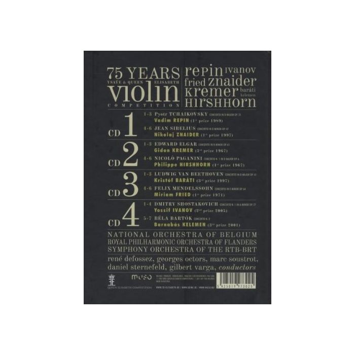 75 Years of Ysaye & Queen Elisabeth Violin Competition - slide-1
