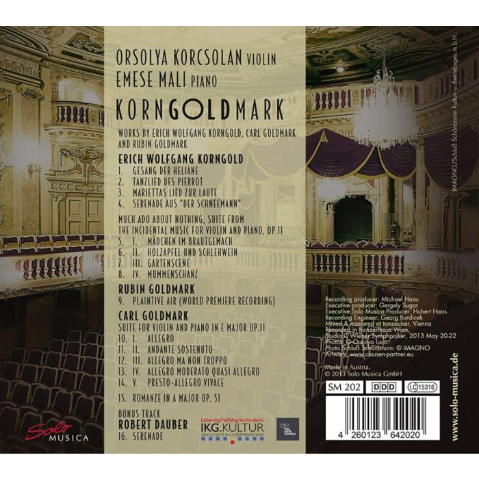 Korngold, Karl Goldmark & Rubin Goldmark - slide-1