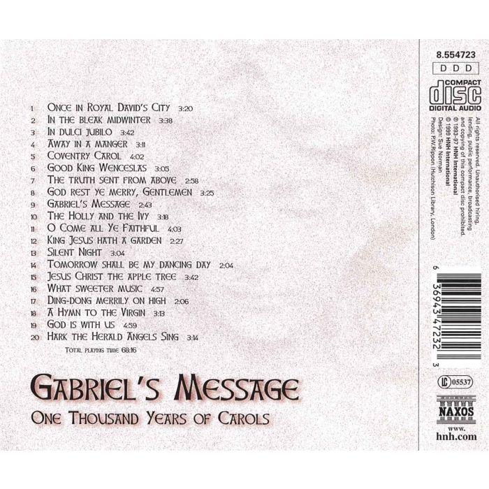 English Christmas Carols - Gabriel's Message - slide-1