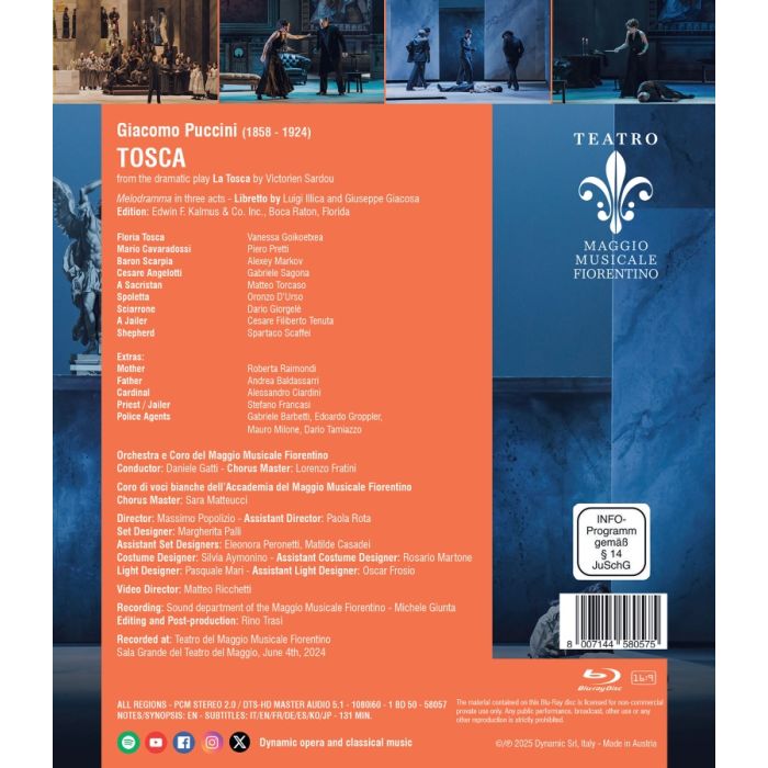 Puccini: Tosca (BD) - slide-1
