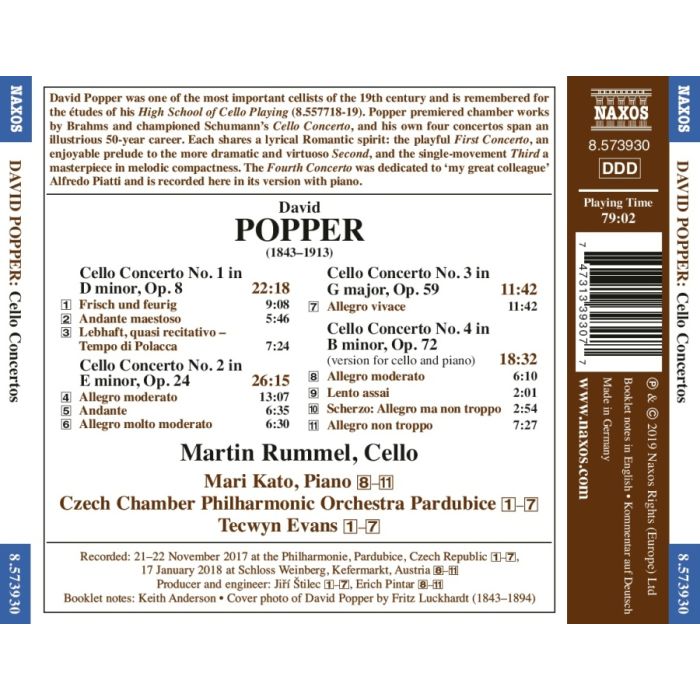 Popper: Cello Concertos - slide-1