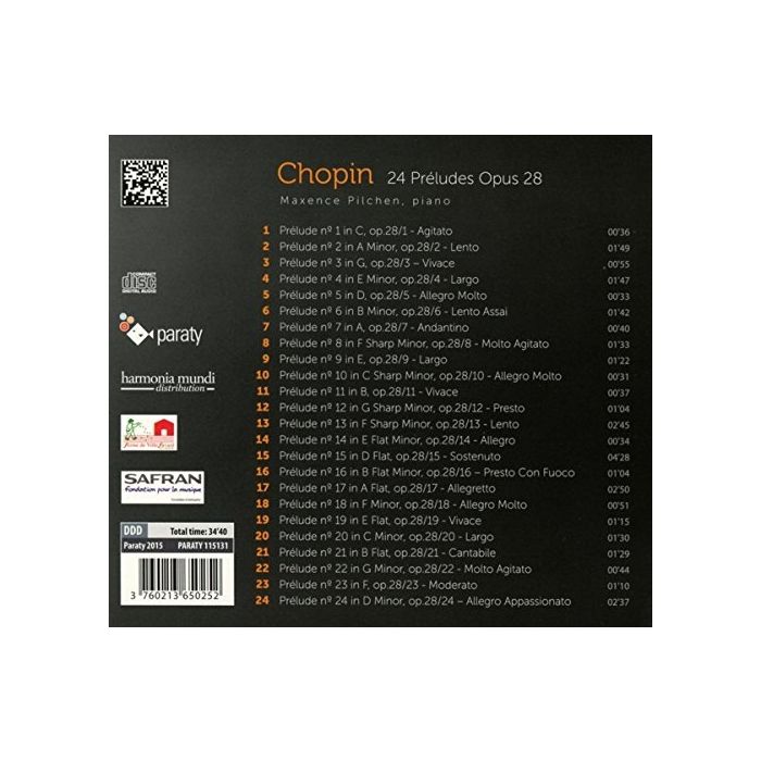 Chopin: 24 Preludes op. 28 - slide-1