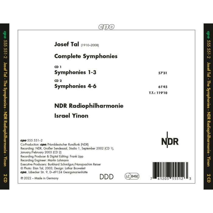 Tal: Complete Symphonies - slide-1