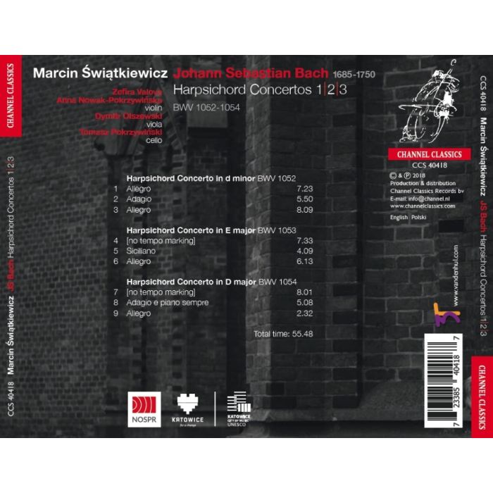 Bach: Harpsichord Concertos 1, 2, 3 - slide-1