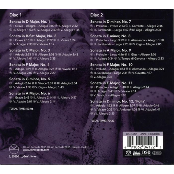 CORELLI: Opus 5: violin sonatas - slide-1