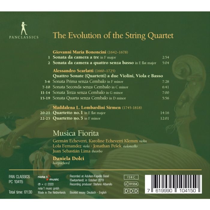 The Evolution of the String Quartet - slide-1