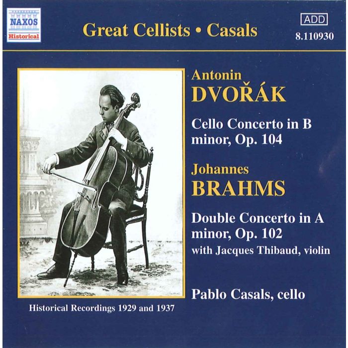 DVORAK: Cello Concerto / BRAHMS: Double Concerto