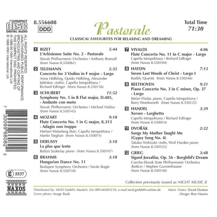PASTORALE - Classical Favourites for Relaxing and Dreaming - slide-1