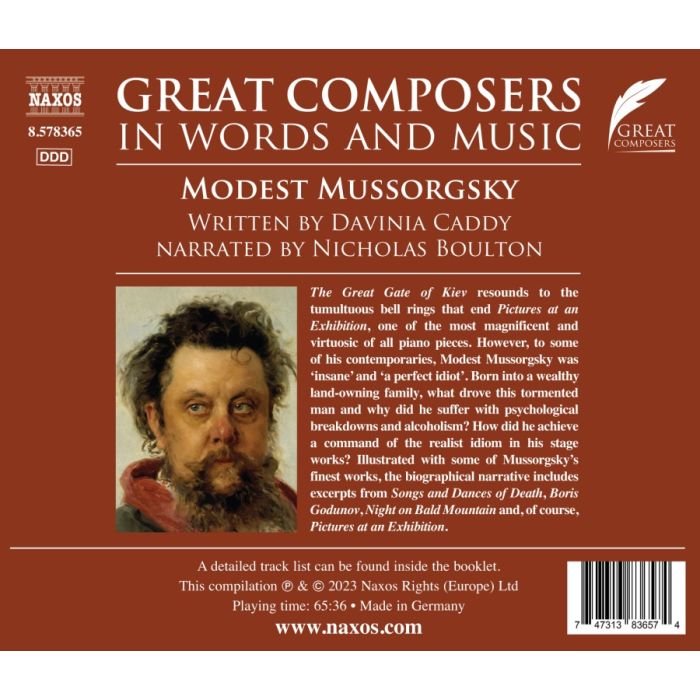 Great Composers in Words and Music: Mussorgsky - slide-1