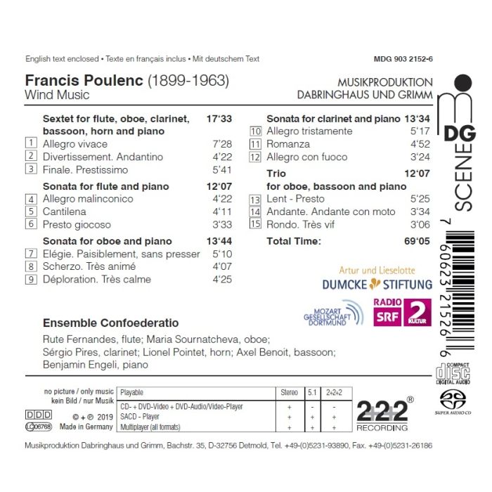 Poulenc: Wind Music - slide-1