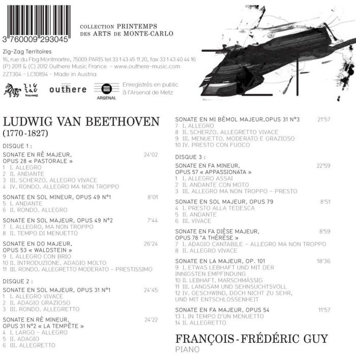 Beethoven: Sonates Vol. 2 - slide-1