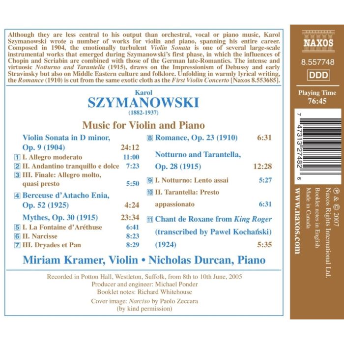 Szymanowski: Violin Sonata - slide-1