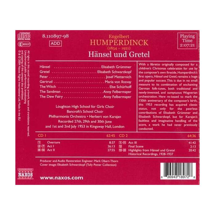 Humperdinck: Hansel und Gretel - slide-1