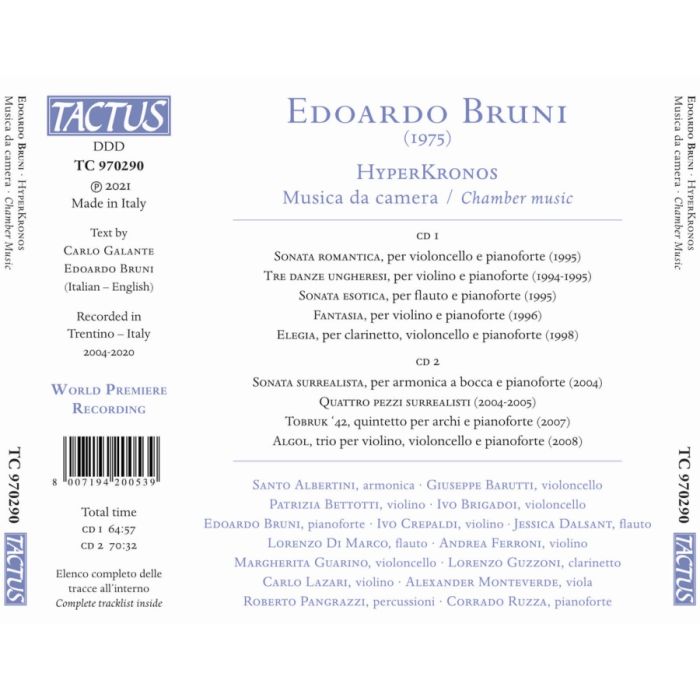 Bruni: HyperKronos - Chamber music - slide-1