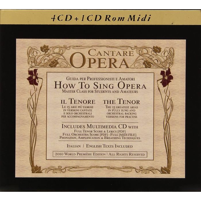 How to Sing Opera - Master Class for Students and Amateurs - The Tenor