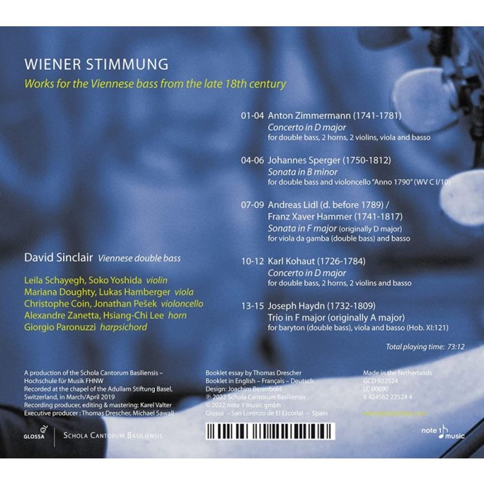 Wiener Stimmung - Works for the Viennese double bass - slide-1