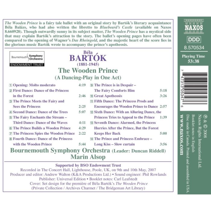Bartok The Wooden Prince - slide-1