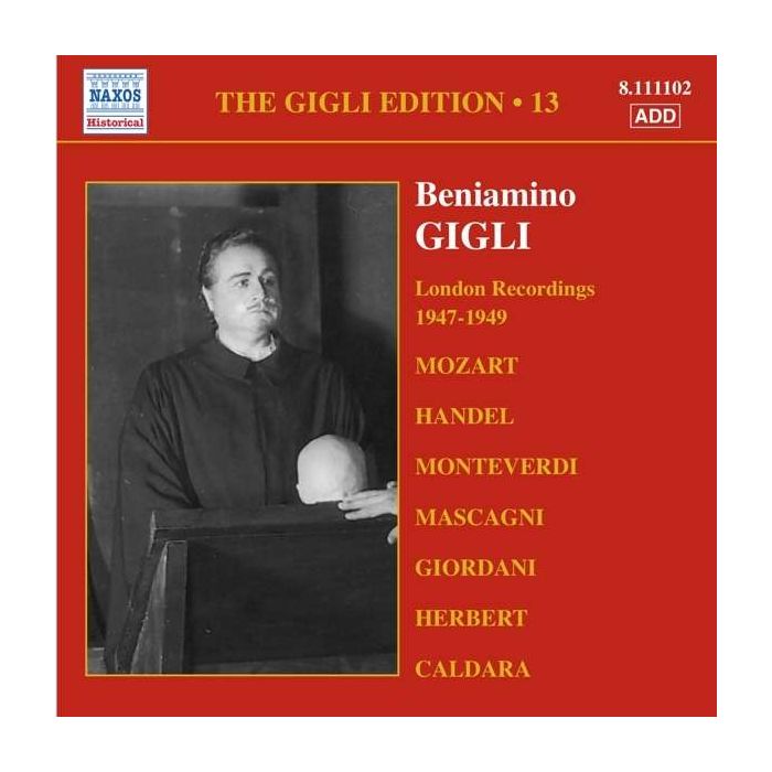 Gigli Edition, Vol. 13: London Recordings (1947-1949)