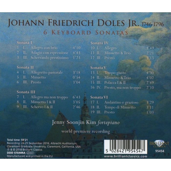Doles: 6 Keyboard Sonatas - slide-1