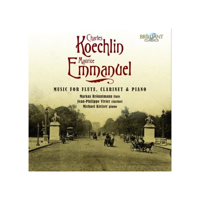 Koechlin & Emmanuel: Music for Flute, Clarinet and Piano