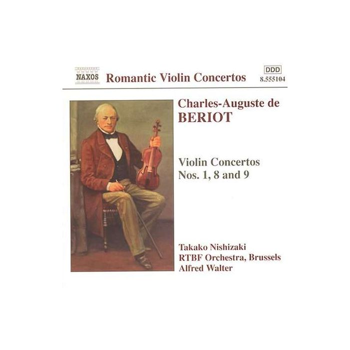 BERIOT: Violin Concertos nos. 1, 8 & 9
