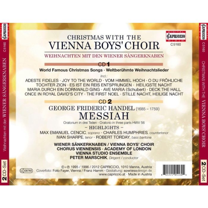 Christmas with the Vienna Boy´s Choir - World Famous Christmas Songs & Handel Messiah - slide-1