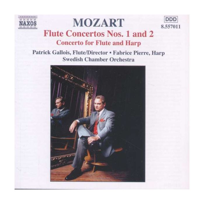 MOZART: Flute Concertos Nos. 1 and 2; Concerto for Flute and Harp