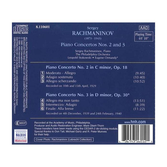 RACHMANINOV: Piano Concertos Nos. 2 and 3 - slide-1