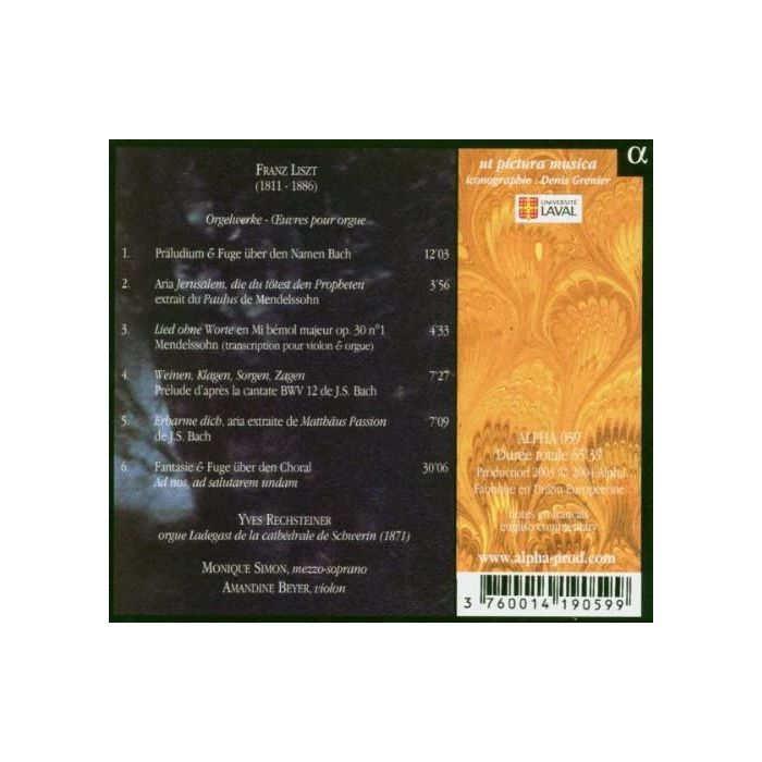 Liszt: Orgelwerke - slide-1