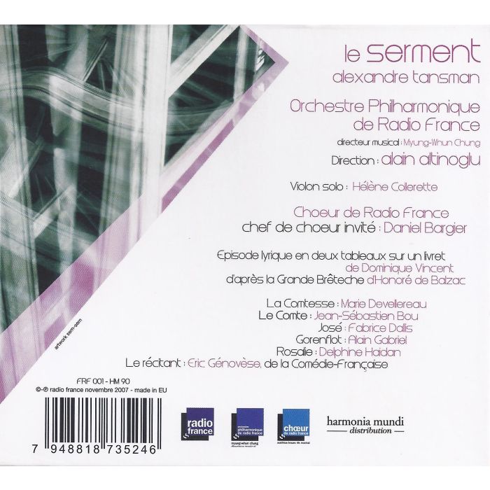 Tansman: Le serment - slide-1