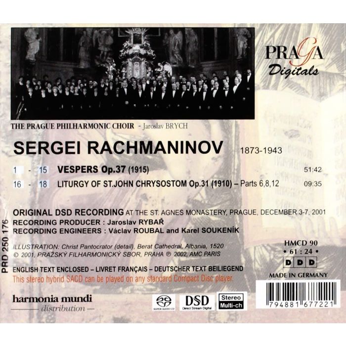 Rachmaninov: Vespers - Liturgy Of St. John Chrysostom - slide-1